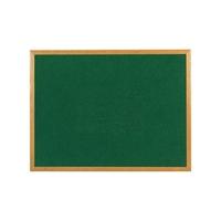 5 Star Felt Noticeboard 1200 x 900mm Wooden Frame (Green)