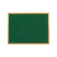 5 star felt noticeboard 1200 x 900mm wooden frame green