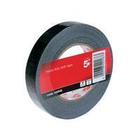 5 star 25mm x 50m cloth tape roll black