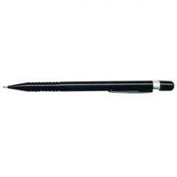 5 star 05mm automatic refillable pencil with eraser black pack of 10