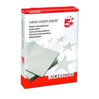 5 Star (A4) Value Copier Paper Multifunctional Ream-Wrapped (White) 500 Sheets