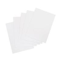 5 Star (A4) Comb Binding Covers 250gsm Plain Gloss (White) Box of 100