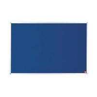 5 star 1200 x 900mm noticeboard with fixings and aluminium trim blue