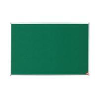 5 star 1200 x 900mm noticeboard with fixings and aluminium trim green