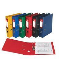 5 star lever arch file pvc spine 70mm foolscap royal blue pack 10