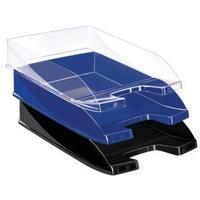 5 star self stacking letter tray blue with 400 sheet capacity