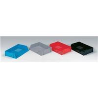 5 Star (A4/Foolscap) Wide Entry High-impact Polystyrene Stackable Letter Tray ((Blue)