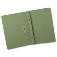 5 Star (Foolscap) Heavyweight Transfer Spring Files 380g/m2 Capacity 38mm (Green) Pack of 25 Files