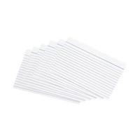 5 star 152 x 102mm record cards ruled both sides white pack of 100