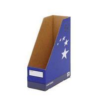 5 Star Quick-Assembly (A4 / A4+) Magazine File (Blue) Pack of 10