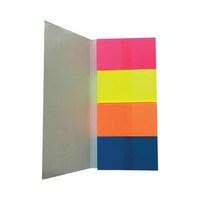 5 star page markers four colour pack of 10