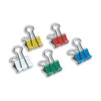 5 Star (19mm) Foldback Clips (Assorted) Pack of 12