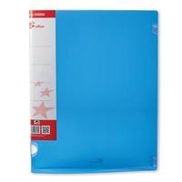5 star a4 office ring binder 2 o ring polypropylene blue pack of 10