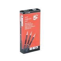 5 star ballpoint pen retractable soft grip medium 10mm tip 05mm line b ...
