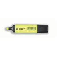 5 star highlighters chisel tip 1 4mm line yellow pack 12