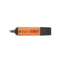 5 Star Highlighters Chisel Tip 1-4mm Line Orange [Pack 12]