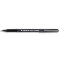 5 Star Rollerball Pen Fine 0.5mm Tip 0.3mm Line (Black) Pack of 12