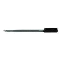 5 Star Elite Ballpoint Pen Medium 0.5mm Tip 0.25mm Line (Black) Pack of 20