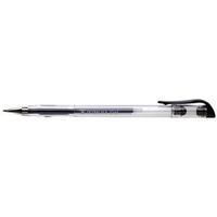 5 Star Gel Rollerball Pen Medium 1.0mm Tip 0.5mm Line (Black) Pack of 10