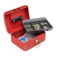 5 star 8 inch cash box red