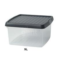 5 Star Elite - 9L Plastic Storage Box & Clip on Lid