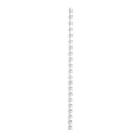 5 Star Binding Combs Plastic 21 Ring 65 Sheets A4 10mm White [Pack 100]