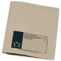 5 star foolscap flat file recycled manilla 285gsm buff pack of 50