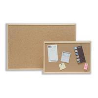 5 Star (600 x 400mm) Noticeboard Cork with Pine Frame