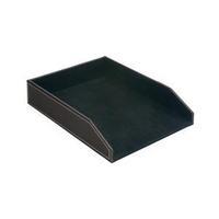 5 Star Letter Tray Faux Leather (Brown)