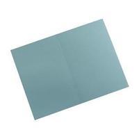 5 Star (Foolscap) Square Cut Folders Manilla 315g/m2 (Blue) - 1 x Pack of 100 Folders