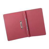 5 Star (Foolscap) Heavyweight Transfer Spring Files 380g/m2 Capacity 38mm (Red) - 1 x Pack of 25 Files