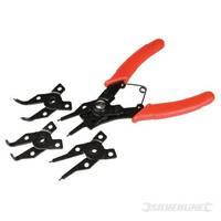 5 Piece 160mm Circlip Pliers Set