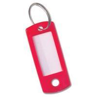 5 Star Key Hanger Standard with Fob (Red) Pack of 100