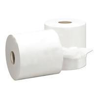 5 star facilities 300m centre feed hand towels refill 1 ply white pack ...