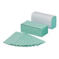 5 Star Facilities (330 x 230mm) C Fold Paper Towels Sheet 144 Towels Per Sleeve (Green) Pack of 20