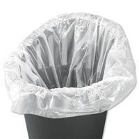 5 Star Facilities Swing Bin Liners 40 Litre Capacity White (Pack of 1000)