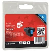 5 star inkjet cartridge page life 410pp black for hp c8721ee ref 111h0 ...