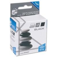 5 Star Ink Cartridge Compatible with HP No.301XL for CH563EE Inkjet Cartridge - Black