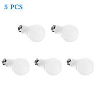 5 pcs E26/E27 9W 810 LM Warm White LED Globe Bulbs AC 100-240 V