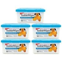 5 x Unit DEAL - SharplesNGrant - Petkins Tushie Wipes 100pk