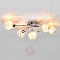 5 light halogen ceiling light paulina