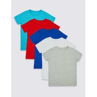 5 pack short sleeve t shirts 3 months 5 years