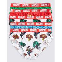 5 pack pure cotton marvel briefs 18 months 8 years