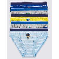 5 Pack Pure Cotton Briefs (1-8 Years)