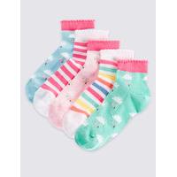 5 Pack of Cotton Rich Socks with Freshfeet (12 Months - 14 Years)