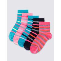 5 Pairs of Freshfeet Socks (1-14 Years)