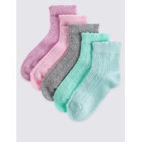 5 pack of freshfeet cotton rich socks 12 months 14 years