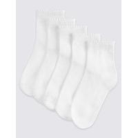 5 Pack of Freshfeet Cotton Rich Socks (3-14 Years)