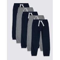 5 Pack Joggers (3 Months - 5 Years)