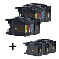 5 x (LC1240BK) Black and 2 x Col...